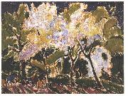 Ernst Ludwig Kirchner Landscape in the spring oil painting artist